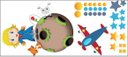 Ver imagem 2 de Adesivo De Parede Pequeno Príncipe Avião Planeta estrelas - RA Personalize