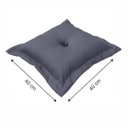 Ver imagem 5 de Almofada Botao Oxford:cinza