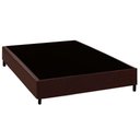 Ver imagem 1 de Cama Box Base Casal Bipartido Universal Courano Brown (138 (2 Vol 69x188x20)) - Costa Rica