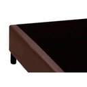 Ver imagem 3 de Cama Box Base Casal Bipartido Universal Courano Brown (138 (2 Vol 69x188x20)) - Costa Rica