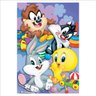 Painel Retangular Cenário Tecido Decoração Baby Looney Tunes inove Adesivos Decor Baby Looney Tunes  - 1