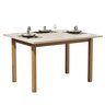 Mesa de Jantar 120x80 até 4 Lugares Pés em Madeira Maciça Reforçada - 2