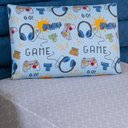 Ver imagem 5 de Enxoval Kit Colcha + Jogo de Cama Lençol Bouti Solteiro Infantil Kids 4 Peças 100% Poliéster -