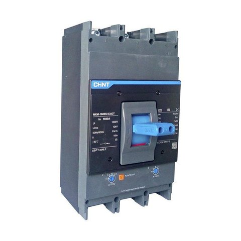 Disjuntor Caixa Moldada 1600A Tripolar Chint NXM1600S/3300T