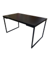 Ver imagem 3 de Mesa Estilo Industrial - Modelo Standard - 100x90x75cm - Cor Preto