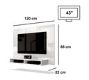 Ver imagem 2 de Painel para TV Fox BRANCO - EDN Móveis