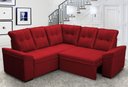 Ver imagem 1 de Sofá Canto London Suede Velut - King House