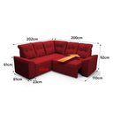 Ver imagem 3 de Sofá Canto London Suede Velut - King House