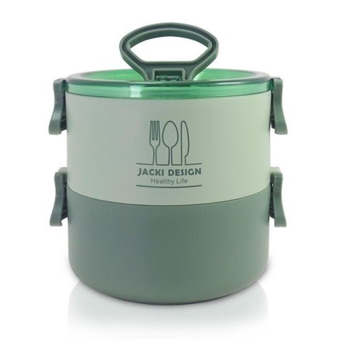 Pote Marmita de 2 Andares 1600 Ml - Joy Verde