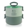 Pote Marmita de 2 Andares 1600 Ml - Joy Verde - 1