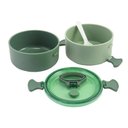 Ver imagem 3 de Pote Marmita de 2 Andares 1600 Ml - Joy Verde