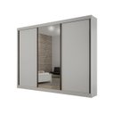 Ver imagem 1 de Guarda Roupa Casal c/ Espelho 3 Portas Prime - Arbo Design