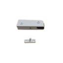 Ver imagem 1 de Dobradiça superior + pivô para porta pivotante de vidro temperado blindex - Branco