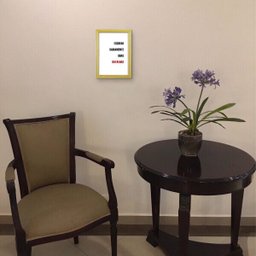 Quadro Decorativo Frases Batalhas 24x18cm - 2