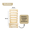 Ver mais imagens de Floreira Treliça de Madeira Jardim Vertical Kit C/3 Paineis Cachepo