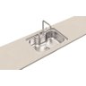 Cuba Morgana Undermount 69x49 Cm em Aço Inox com Acabamento Acetinado com Válvula Tramontina 93806/1 - 5