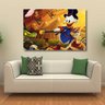 Quadro decorativo Tio Pato Donald com Tela em Tecido - 1