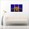 Quadro Decorativo Carros Fórmula 1 F1 3 Peças Moldura - 4