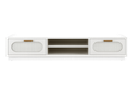 Ver imagem 2 de Rack Suspenso Santorini 180cm 2 Gavetas Sala Tv:branco