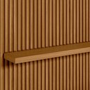 Ver imagem 2 de Painel Ripado para Tv 60 Pol Slats e Bancada Lisa 141x250cm L05 Nature Off White - Lyam Decor