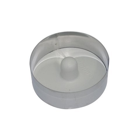 Aro Modelador de Hamburguer em Aço Inox e Compactador 11x4cm Doupan - 9127
