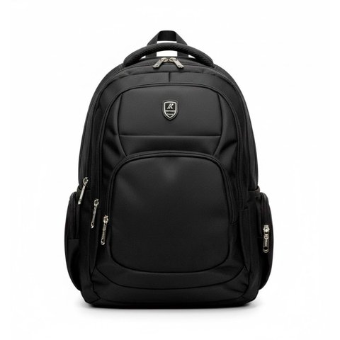 Mochila Executiva Impermeável Resistente Espaçosa Preta 20l