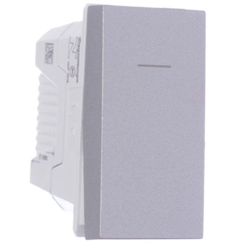 Módulo Interruptor Simples 10 Amperes 250 Volts 1m Alumínio Orion - S70110174 - Schneider Modulo Int