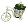 Arranjo Buque de Lavanda com Bicicleta Miniatura Decorativa - Roxa - 1