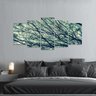 Quadro Decorativo Arte Árvore Galhos Secos 5 Peças - 4