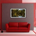 Ver imagem 2 de Quadro Paisagens Árvores Reflexo No Lago Decorar