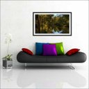 Ver imagem 3 de Quadro Paisagens Árvores Reflexo No Lago Decorar