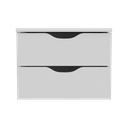 Ver imagem 1 de Aparador Suspenso com gaveta Flow , criado mudo suspenso - Branco