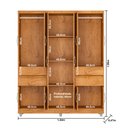 Ver mais imagens de Guarda Roupa Casal Exellence 2230 Araplac