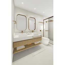 Porta Sabonete Saboneteira Banheiro em Aço Inox Dourado Linha Tessália Stainless - 5