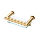Ver imagem 1 de Porta Sabonete Saboneteira Banheiro em Aço Inox Dourado Linha Tessália Stainless