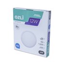 Ver imagem 4 de Plafon Led Slim 12w Redondo Embutir 6500k Branco Frio Bivolt - Unidade