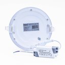 Ver imagem 2 de Plafon Led Slim 12w Redondo Embutir 6500k Branco Frio Bivolt - Unidade