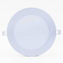 Ver imagem 1 de Plafon Led Slim 12w Redondo Embutir 6500k Branco Frio Bivolt - Unidade