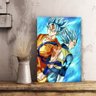 Quadro decorativo Dragon Ball Goku e Vegeta - Tela em Tecido - 2