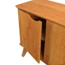 Ver imagem 2 de Buffet Aparador 122cm 3 Portas Pés Madeira Prism 1.2 Patrimar Cinamomo