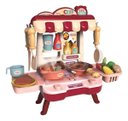 Ver imagem 1 de Kit Mini Casa Encantanda 34 Pecas Luz e Som Solta Fumaça - Zippy Toys