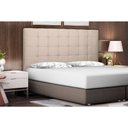 Ver imagem 3 de Cabeceira King 1,95m Verona Suede Bege - Pallazio