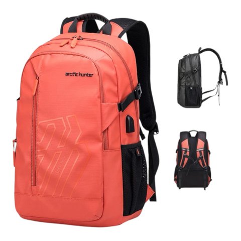 Mochila Notebook Viagem Impermeável Casual Antifurto Usb 26l