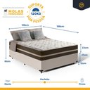 Ver imagem 3 de Cama Box com Colchão de Molas Ensacadas Classic Viúva 128cm