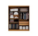 Ver imagem 2 de Guarda Roupa Solteiro Ripado 100% MDF Aspen - Arbo Design