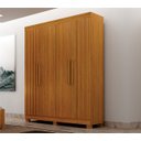 Ver imagem 1 de Guarda Roupa Solteiro Ripado 100% MDF Aspen - Arbo Design