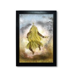 Kit Quadros Orixás Ogum Oxossi Obaluaê Iemanjá Iansã E Oxum 6 Peças - 4