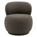 Ver imagem 4 de Poltrona Decorativa Aimê Premium Bouclé Marrom Escuro Sala Dekorien