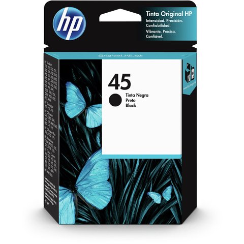Cartucho Hp 45 51645a Preto