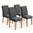 Ver imagem 3 de Conjunto 4 Cadeiras para Sala de Jantar Luisa